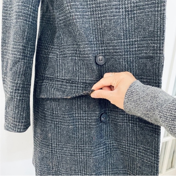 All Saints 100% wool trench jacket - Picture 5 of 15